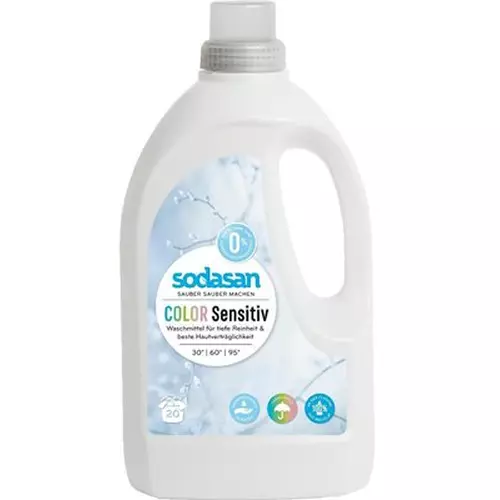 Detergent BIO lichid color Sensitiv 1.5L, Sodasan 